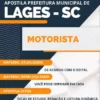 Apostila Motorista Concurso Pref Lages SC 2023