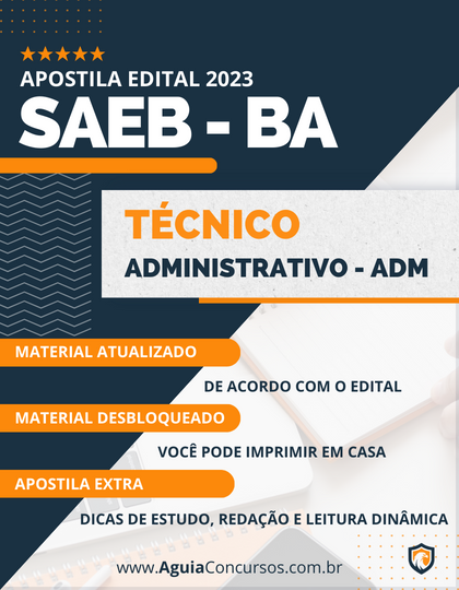 Apostila BRDE 2023 - Assistente Administrativo