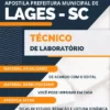 Apostila Técnico Laboratório Pref Lages SC 2023