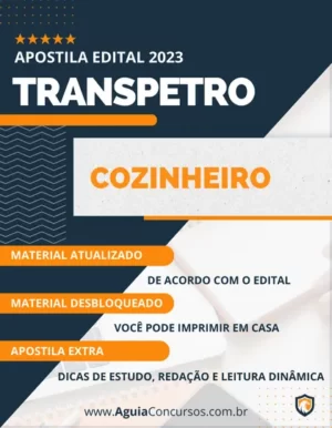 Apostila Cozinheiro Concurso TRANSPETRO 2023