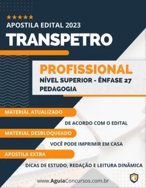 Apostila Profissional Pedagogia TRANSPETRO 2023