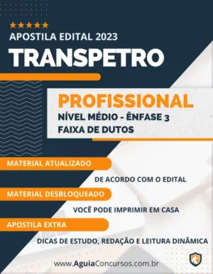 Apostila Profissional Nível Médio Faixa Dutos TRANSPETRO 2023