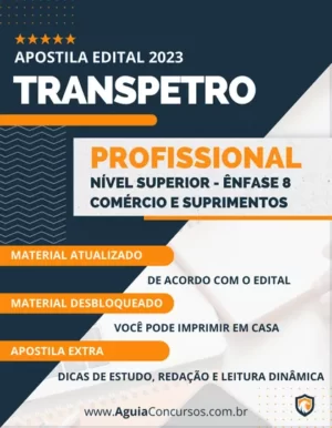 Apostila Profissional Comércio e Suprimentos TRANSPETRO 2023