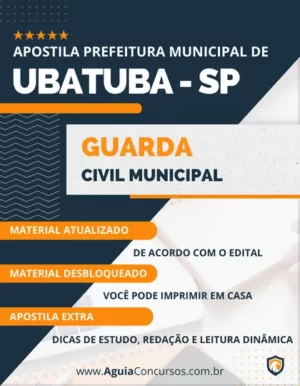 Apostila Guarda Municipal Concurso Pref Ubatuba SP 2023