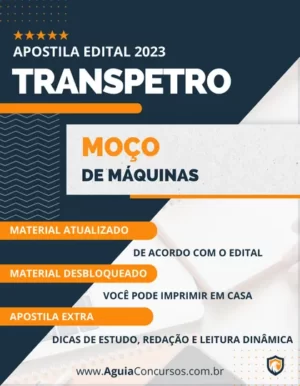 Apostila Moço de Máquinas Concurso TRANSPETRO 2023