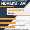 Apostila Assistente Social Pref Humaitá AM 2024