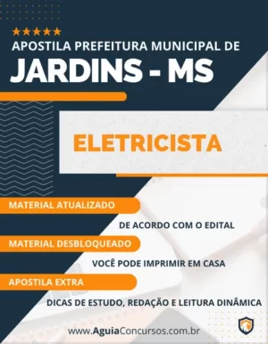 Apostila Eletricista Concurso Pref Jardins MS 2024
