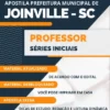 Apostila Professor Séries Iniciais Pref Joinville SC 2023