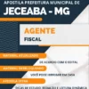 Apostila Agente Fiscal Prefeitura de Jeceaba MG 2024
