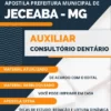 Apostila Auxiliar Consultório Dentário Pref Jeceaba MG 2024