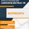 Apostila Eletricista Prefeitura Camocim de São Félix PE 2024