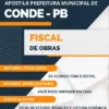 Apostila Fiscal de Obras Prefeitura de Conde PB 2024
