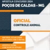 Apostila Oficial Controle Animal Poços de Caldas MG 2024