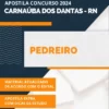 Apostila Pedreiro Concurso Carnaúba dos Dantas RN 2024