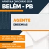 Apostila Agente Endemias Concurso Pref Belém PB 2024