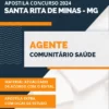Apostila Agente Comunitário Saúde Santa Rita de Minas MG 2024