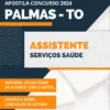 Apostila Assistente Serviços Saúde Prefeitura de Palmas TO 2024