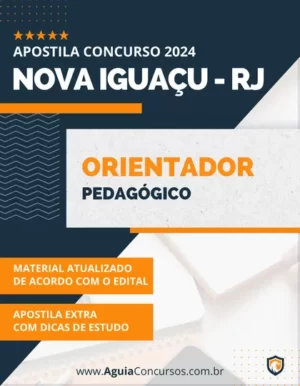 Apostila Orientador Pedagógico Prefeitura de Nova Iguaçu RJ 2024