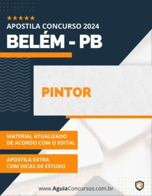 Apostila Pintor Concurso Prefeitura de Belém PB 2024