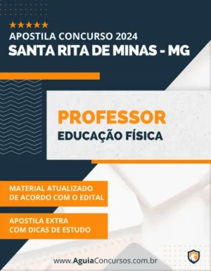Apostila Professor Educação Física Santa Rita de Minas MG 2024