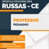 Apostila Professor Pedagogo Prefeitura de Russas CE 2024