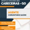 Apostila Agente Comunitário Saúde Cabeceiras GO 2024