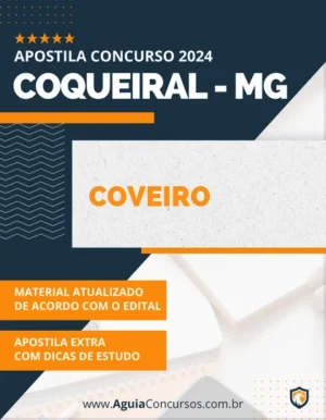 Apostila Coveiro Concurso Prefeitura de Coqueiral MG 2024