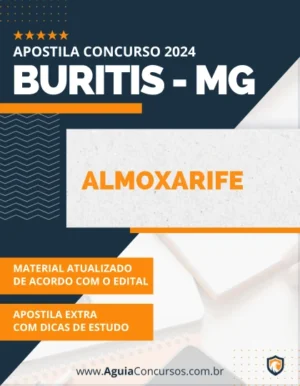 Apostila Almoxarife Concurso Prefeitura Buritis MG 2024