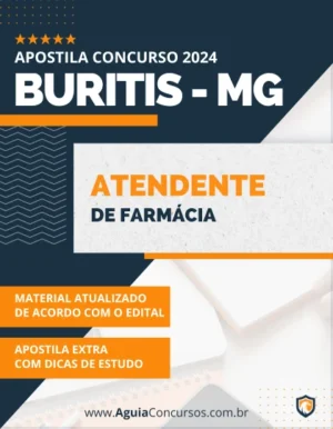 Apostila Atendente Farmácia Prefeitura Buritis MG 2024