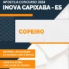 Apostila Copeiro Concurso INOVA Capixaba ES 2024