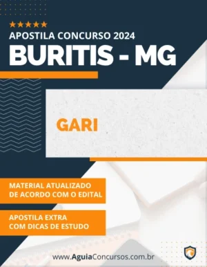 Apostila Gari Concurso Prefeitura de Buritis MG 2024