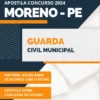 Apostila Guarda Civil Municipal Concurso Pref Moreno PE 2024