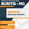 Apostila Monitor Educação Infantil Pref Buritis MG 2024