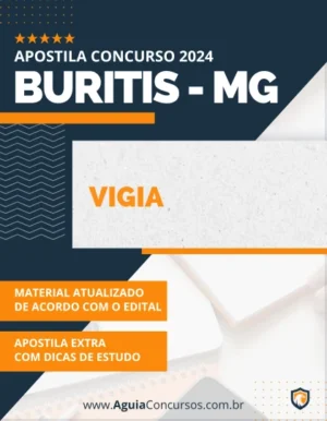 Apostila Vigia Concurso Prefeitura de Buritis MG 2024