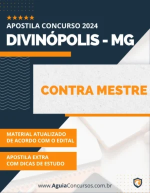 Apostila Contra Mestre Pref Divinópolis MG 2024