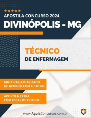 Apostila Técnico Enfermagem Pref Divinópolis MG 2024