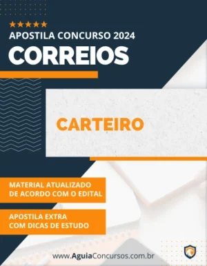 Apostila Carteiro Concurso Correios 2024