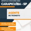 Apostila Agente Trânsito Pref Carapicuíba SP 2024