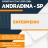 Apostila Enfermeiro Concurso Pref Andradina SP 2024