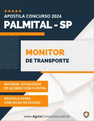 Apostila Monitor Transporte Pref Palmital SP 2024