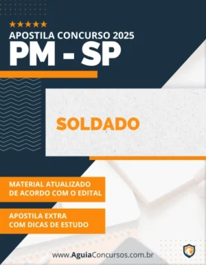 Apostila Soldado Concurso PM SP 2025