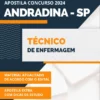 Apostila Técnico Enfermagem Pref Andradina SP 2024