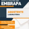 Apostila Assistente Laboratório Concurso EMBRAPA 2025