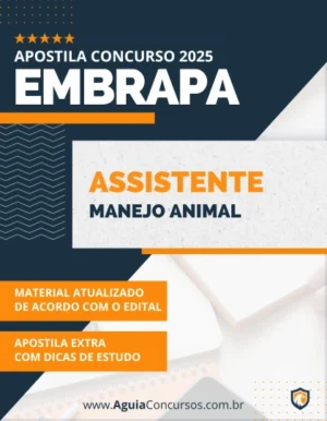 Apostila Assistente Manejo Animal Concurso EMBRAPA 2025