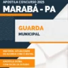 Apostila Guarda Municipal Concurso Pref Marabá PA 2025