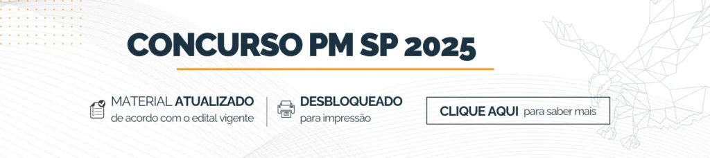 Apostila Soldado Concurso PM SP 2025