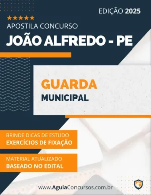 Apostila Guarda Municipal Pref João Alfredo PE 2025