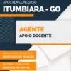 Apostila Agente Apoio Docente Pref Itumbiara GO 2025