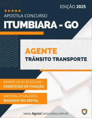 Apostila Agente Trânsito Pref Itumbiara GO 2025