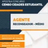 Apostila Recenseador Médio Concurso Censo Estudantil 2025